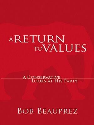 cover image of A Return to Values